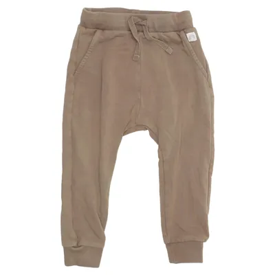 Mjukisbyxor (Brun) från Lindex Baby Bomull, Elastan
