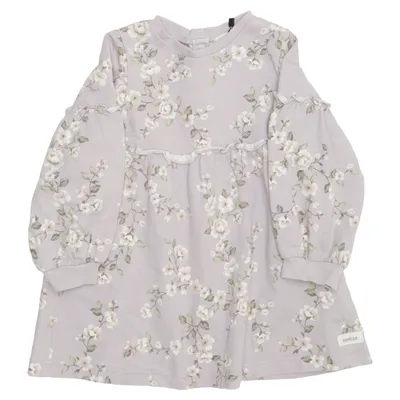 Klänning (Grå, Flerfärgad) från Newbie by KappAhl Bomull