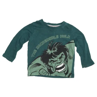 Långärmad t-shirt (Grön) från Marvel Bomull