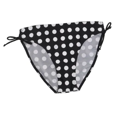 Bikini broekje (Zwart, Wit) van Octopus Elastaan, Polyester