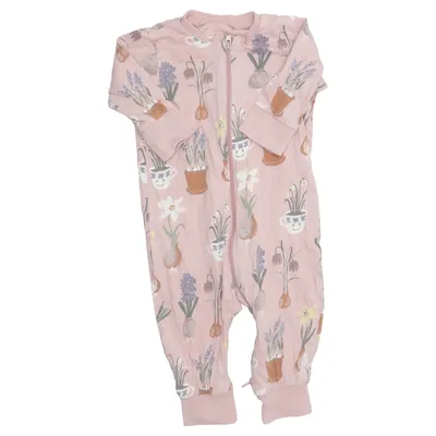Barboteuse (Rose, Multicolore) de Lindex Baby Coton