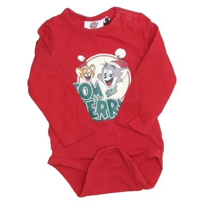 Body (Rot) von Tom & Jerry Baumwolle, Elasthan