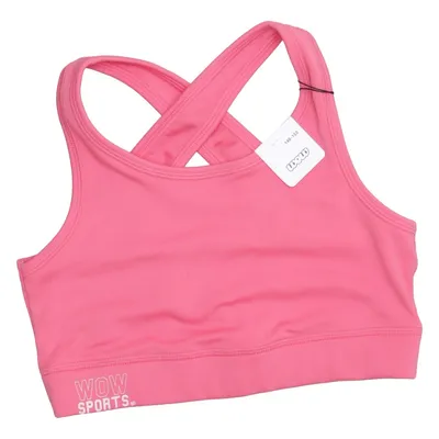 Sport-bh (Roze) van Wow Elastaan, Gerecycled polyester