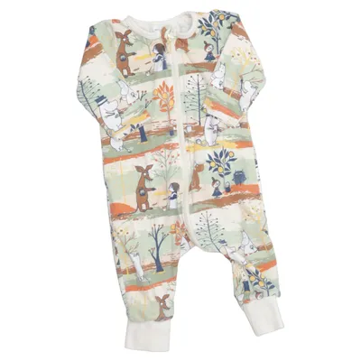Sparkdräkt (Beige, Flerfärgad) från Moomin Bomull, Elastan