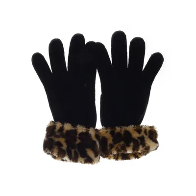 Handschoenen (Zwart, Bruin) Acryl, Elastaan, Nylon