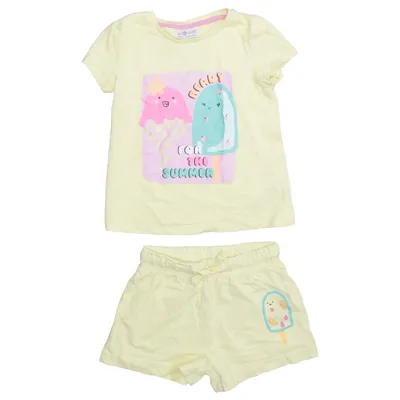 Set (Yellow, Multicolored) from So Cute Cotton