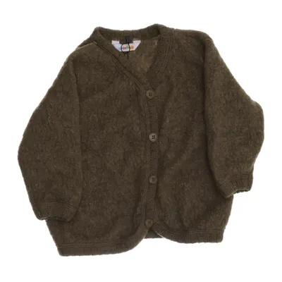 Cardigan (Bruin) van Joha Merinowol