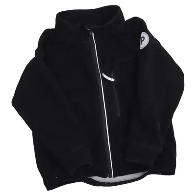 Fleece jacket (Black) from Polarn O. Pyret Recycled polyester