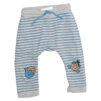 Mjukisbyxor (Grå, Blå, Flerfärgad) från Sesame Street x H&M Bomull, Elastan, Polyester