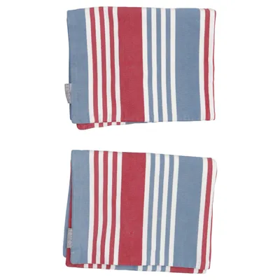 Housse de coussin (Bleu, Rouge, Blanc) de Serholt