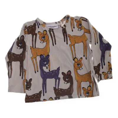 Long sleeve T-shirt (Beige, Brown) from Mini Rodini Organic cotton, Elastane