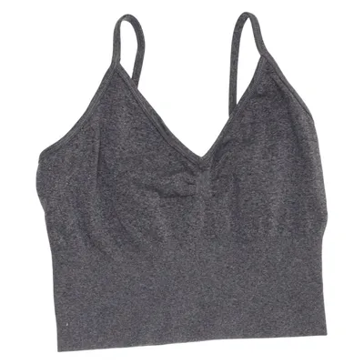 Bralette (Grå) från Chiquelle Activewear Elastan, Polyamid, Polyester