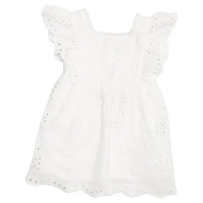 Dopklänning (Vit) från Zara Bomull