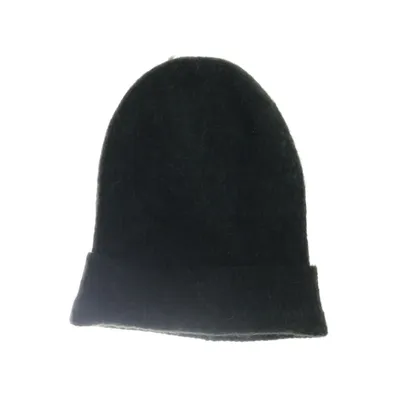 Beanie (Groen) van Samsøe & Samsøe Polyester, Alpacawol, Merinowol, Elastaan