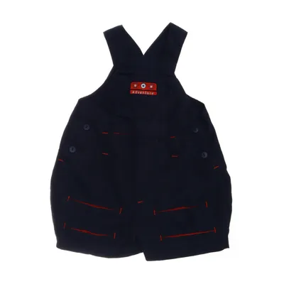 Korte tuinbroek (Blauw, Rood) van Basix