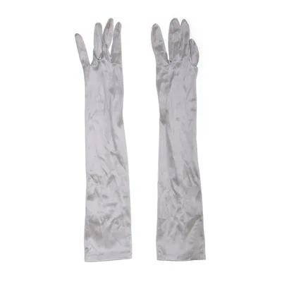 Avondhandschoenen (Zilver) Elastaan, Nylon