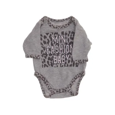 Body (Grå, Flerfärgad) från ICA I Love Eco Ekologisk bomull