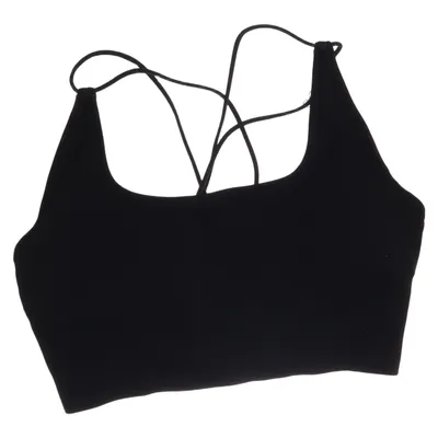 Sport-bh (Zwart) van Teveo Elastaan, Polyamide