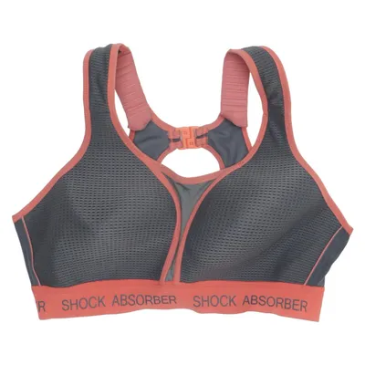 Sport-BH (Svart, Orange) från Shock Absorber Elastan, Polyamid, Polyester