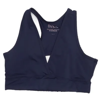 Brassière (Bleu) de Blacc Élasthane, Polyester
