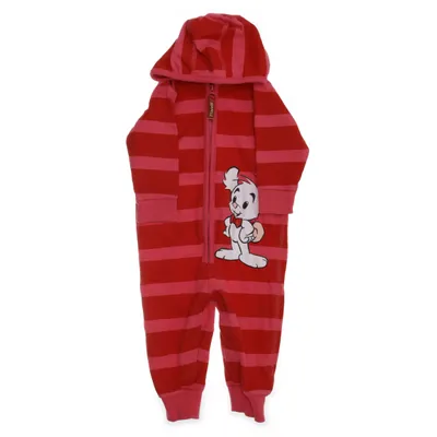 Sparkdräkt (Rosa, Röd) från Bamse Ekologisk bomull, Polyester