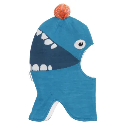 Balaklava (Blå, Vit) från Vossatassar Akryl, Elastan, Polyester, Ull