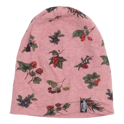Beaniemössa (Rosa, Flerfärgad) från Sqrtn Company Elastan, Ekologisk bomull