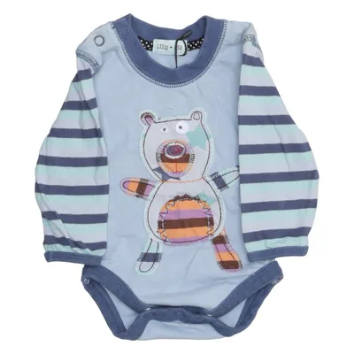 Body (Blau, Mehrfarbig) von Lilly + Sid Baumwolle, Elasthan