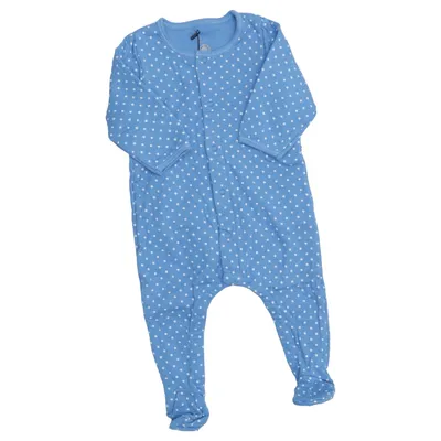 Barboteuse (Bleu, Blanc) de Petit Bateau Coton