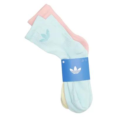Socks (Green, Pink, Yellow) from Adidas Originals Cotton, Elastane, Polyamide, Polyester