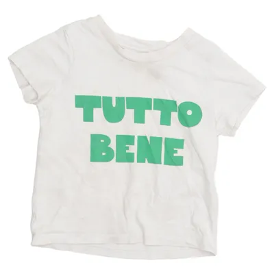 T-shirt (Vit, Grön) från Mini Rodini Bomull