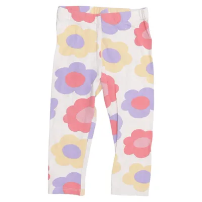 Leggings (Beige, Mehrfarbig) von H&M Baumwolle, Elasthan