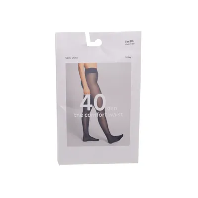 Nylon panty (Blauw) van Lindex Elastaan, Polyamide