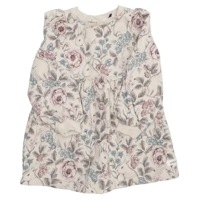 Kjole (Beige, Flerfarvet) fra Newbie by KappAhl Bomuld