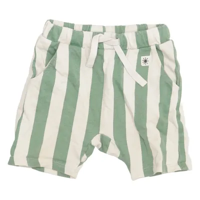 Mjukisshorts (Grön, Beige) från Lindex Baby Bomull