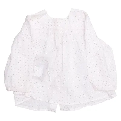 Blouse (Blanc, Rose) de Bonpoint Coton