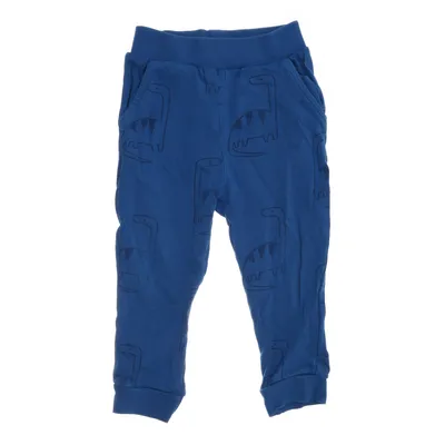 Joggingbroek (Blauw) van George Katoen, Elastaan