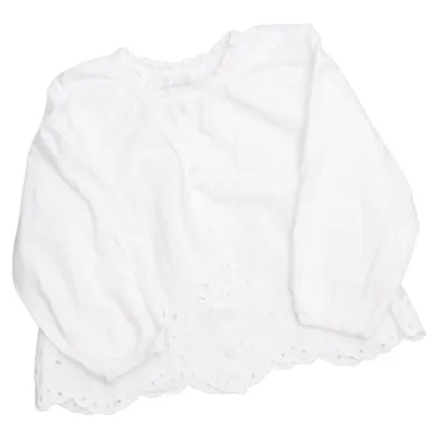 Blouse (Blanc) de Zara Coton
