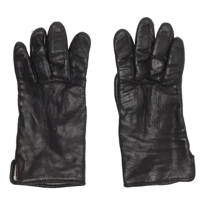 Gants en cuir (Noir)