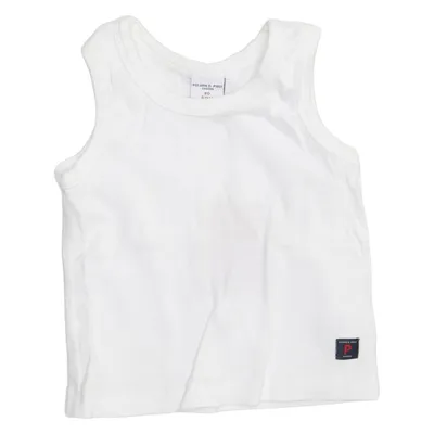 Tank Top (White) from Polarn O. Pyret Organic cotton