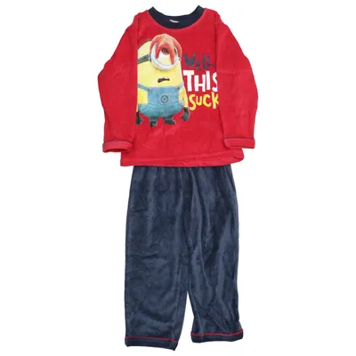 Pyjama (Rood, Blauw, Meerkleurig) van Universal Studios Katoen, Polyester