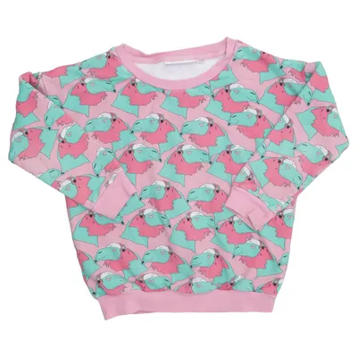 Sweatshirt (Pink, Green, Multicolored) from Gardner and the Gang Cotton, Elastane