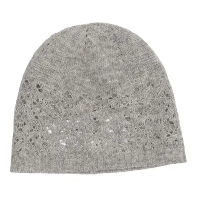 Beaniemössa (Grå) från Noa Noa Aps Bomull, Viskos, Ull