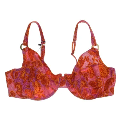 Bikini top (Pink, Orange, Multicolored) from Generous by Lindex Elastane, Polyamide
