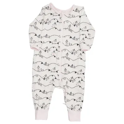 Barboteuse (Blanc, Rose, Noir) de Moomin by Martinex Coton, Élasthane
