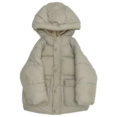 Vinterjacka (Grå) från Zara Polyamid, Polyester