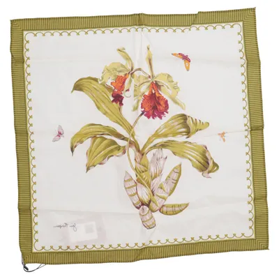 Handkerchief (White, Green, Multicolored) from Jim Thompson Cotton