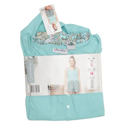 Pyjama (Classic Fit) van Queentex Katoen