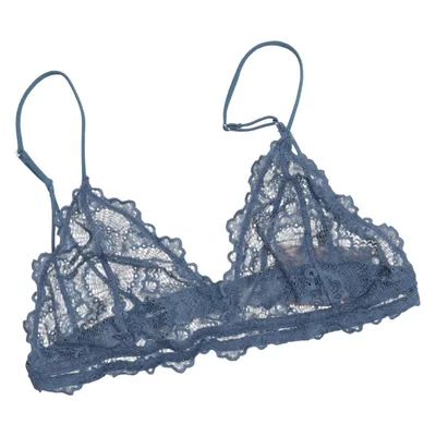 Bralette (Blauw) van Understatement Elastaan, Polyamide