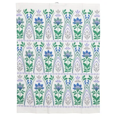 Torchon de cuisine (Blanc, Vert, Bleu) de Gudrun Sjödén Coton biologique